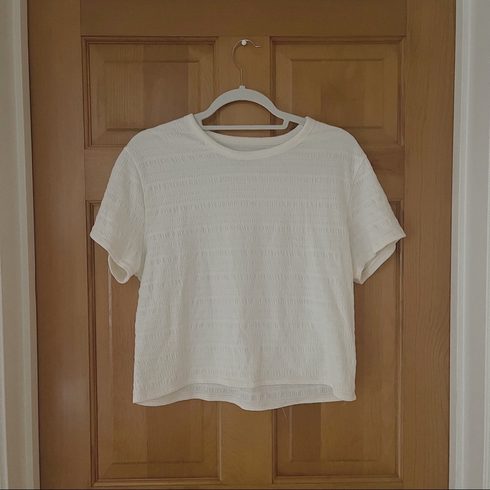 American Eagle Smocked T-Shirt